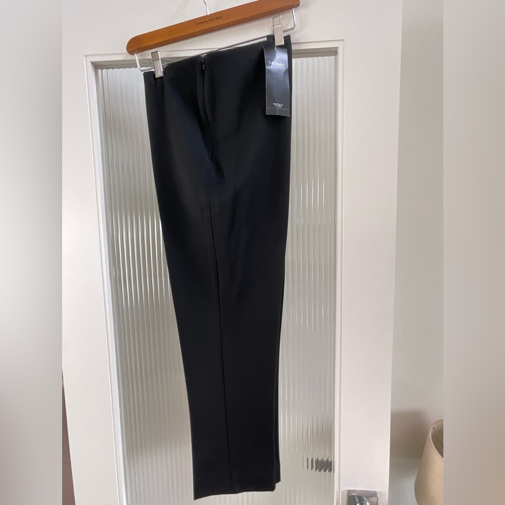 NWT Karen Kane Classic Black Straight Leg Pants